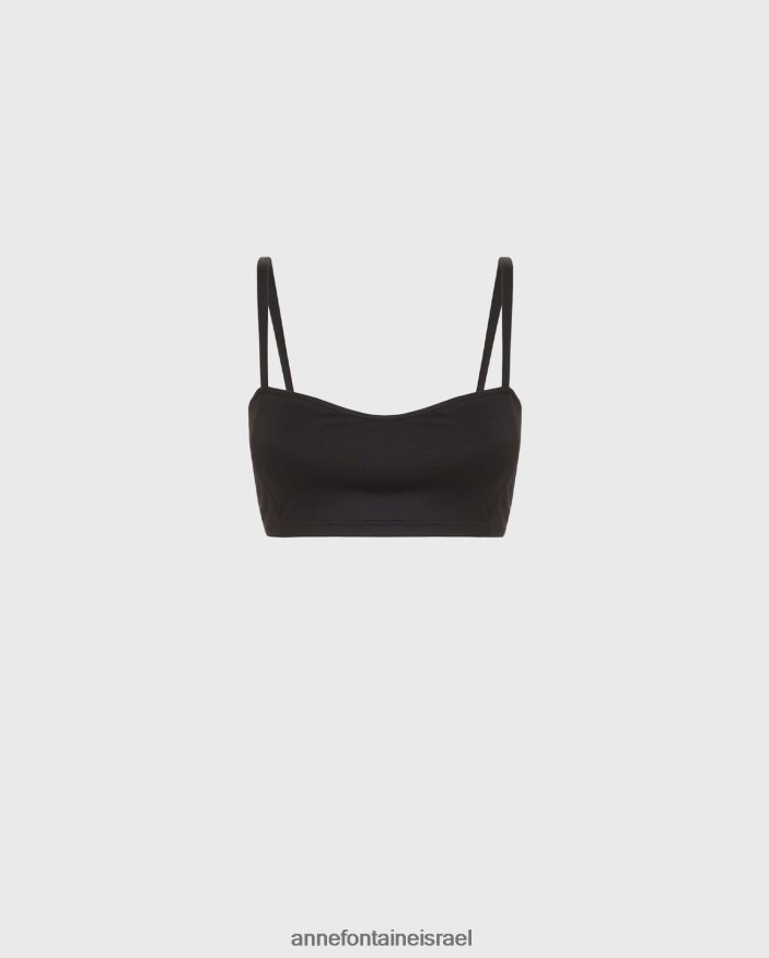 הַלבָּשָׁה Anne Fontaine דלתא ברלט טקטל ברלט שָׁחוֹר נשים DL8V8L272