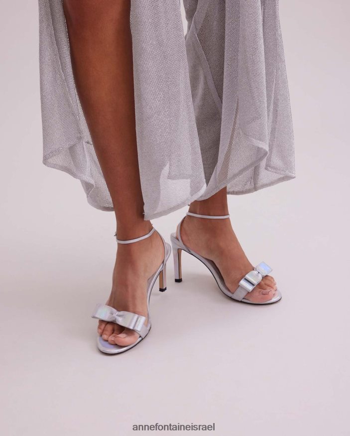 נעליים Anne Fontaine עקב ססגוני עקב מריה עם פירוט קשת כסף נשים DL8V8L42