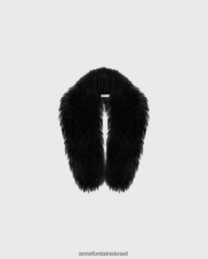 אביזרים Anne Fontaine צווארון פרווה בלייר שָׁחוֹר נשים DL8V8L538