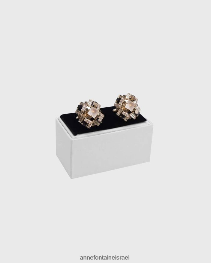 אביזרים Anne Fontaine חפתים וחפתים של אולסן לבן שחור נשים DL8V8L562