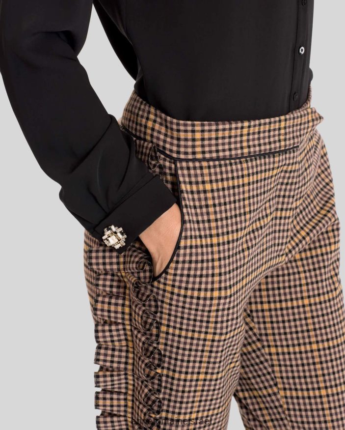 אביזרים Anne Fontaine חפתים וחפתים של אולסן לבן שחור נשים DL8V8L562