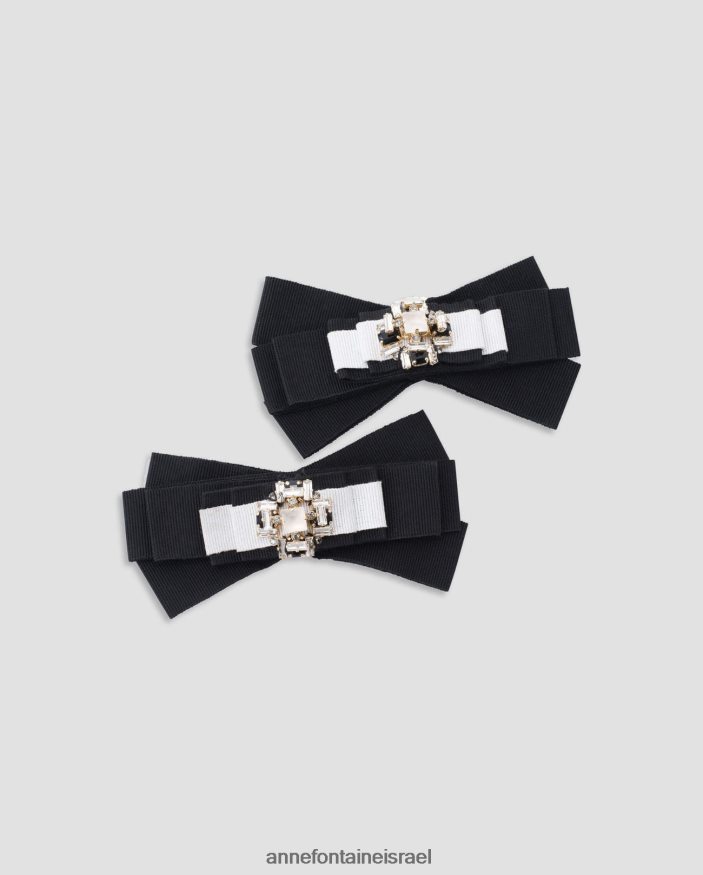 אביזרים Anne Fontaine אופמה-סיכה קטנה בצורת קשת מעוטרת באבנים מסוגנן נשים DL8V8L592