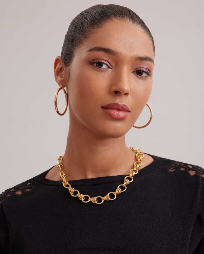 אביזרים Anne Fontaine שרשרת שלי שרשרת חוליות מתכווננת זהב נשים DL8V8L594