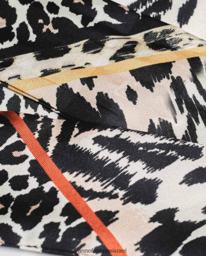 אביזרים Anne Fontaine צעיף קשירת טאטום צעיף משי מסוגנן נשים DL8V8L629