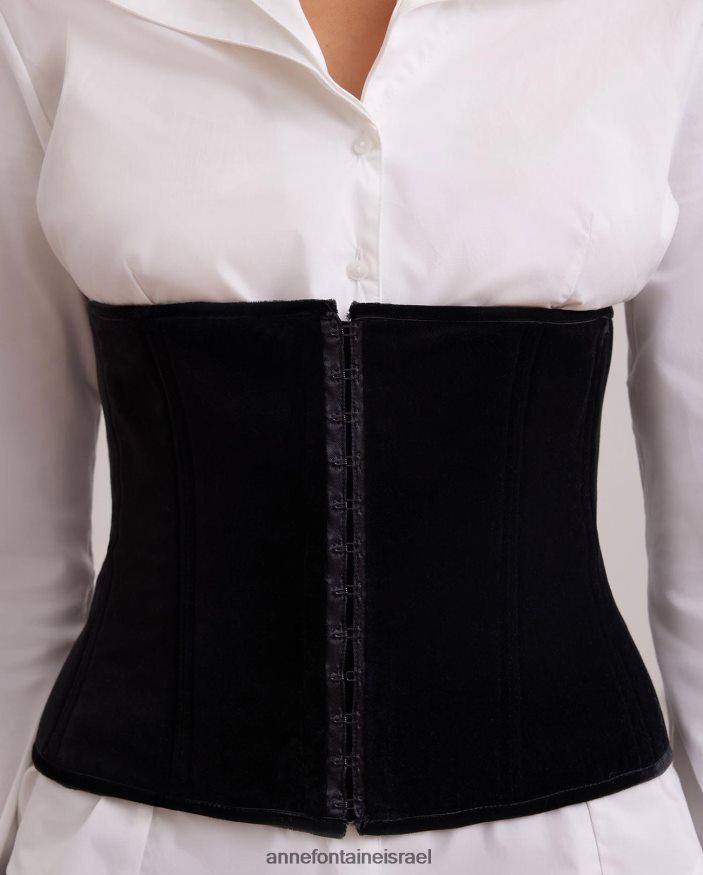 אביזרים Anne Fontaine מחוך אלביה מחוך קטיפה רחב שָׁחוֹר נשים DL8V8L667