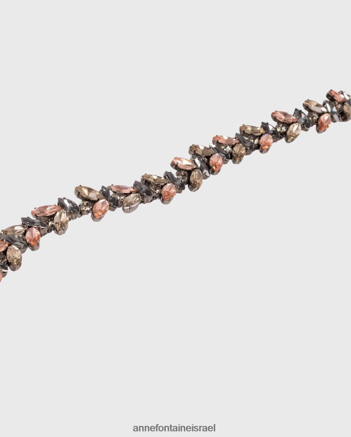 אביזרים Anne Fontaine חגורה מתכווננת מאבן מעושנת נבו מסוגנן נשים DL8V8L678