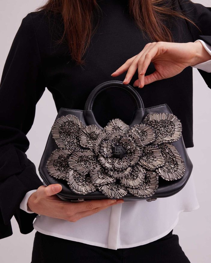 תיקים Anne Fontaine תיק יד מטאוריט של סקרלט כוכב חתימה פִּרחִי נשים DL8V8L698