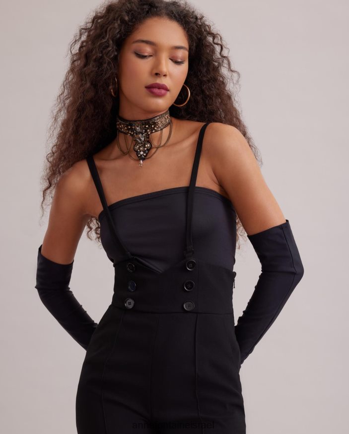 אביזרים Anne Fontaine choker orbie choker מעוטר בתכשיטים זהב נשים DL8V8L601