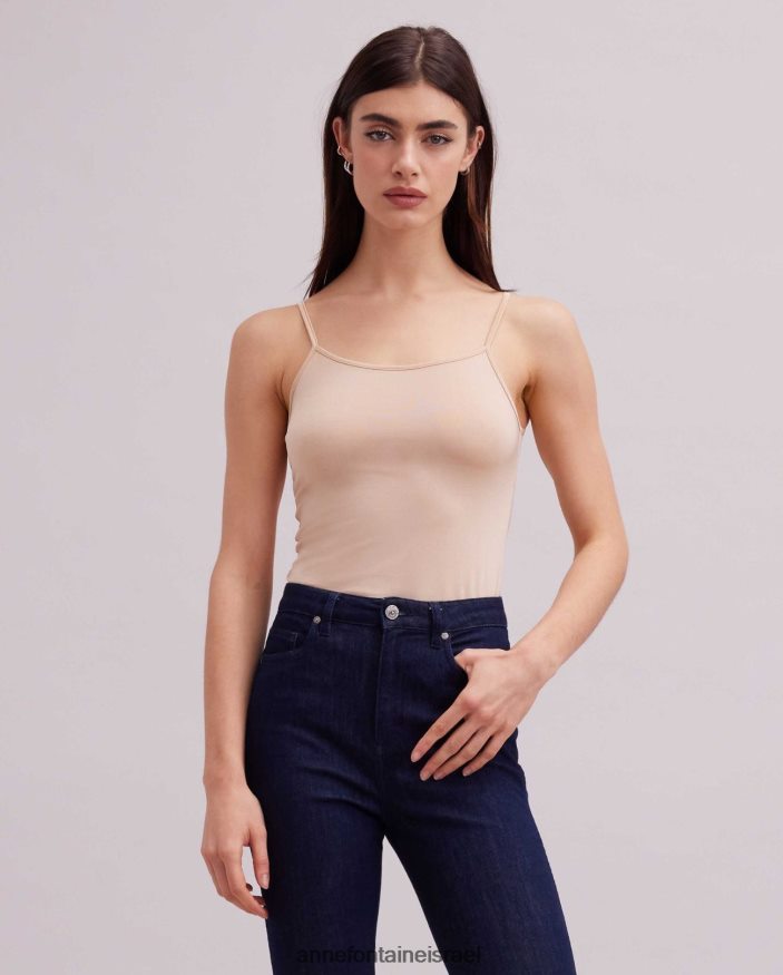 הַלבָּשָׁה Anne Fontaine קמזול של cintia רצועה דקה עָרוֹם נשים DL8V8L300
