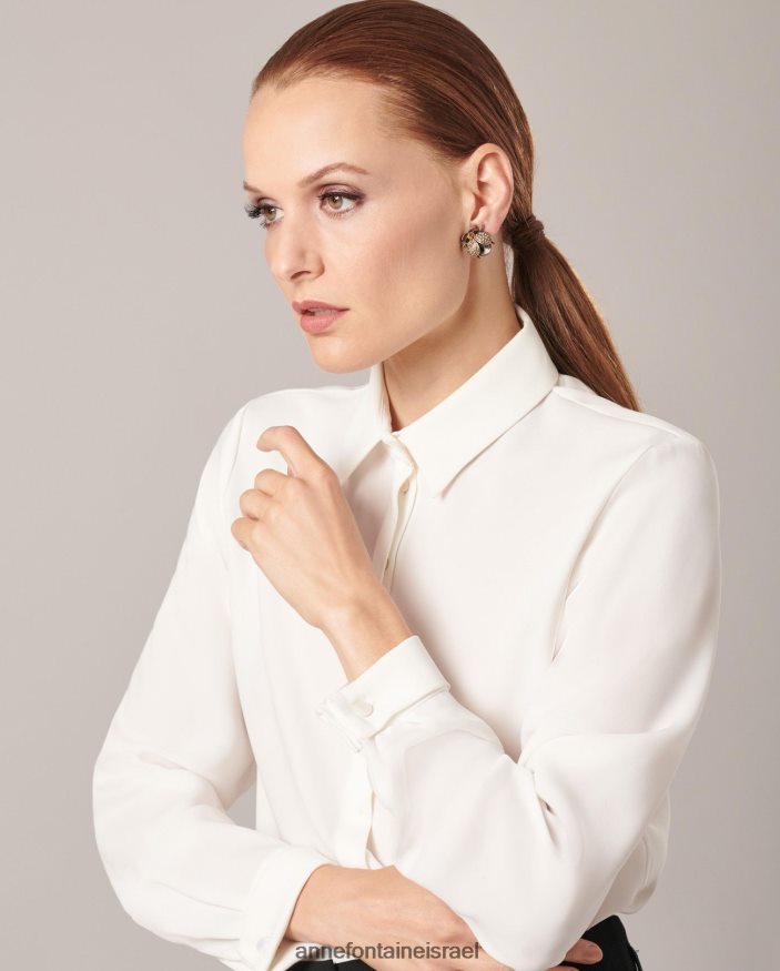 אביזרים Anne Fontaine עגילי genna בהדפס נמר ועגילי פרת משה רבנו קריסטל מסוגנן נשים DL8V8L589