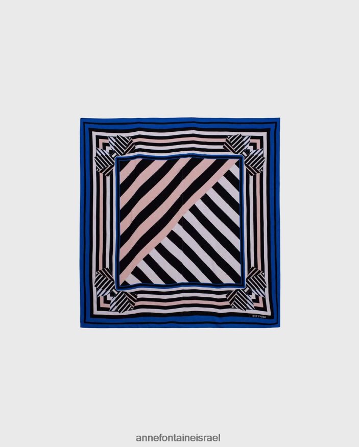 אביזרים Anne Fontaine צעיף iana צעיף צבעוני עם דוגמאות גיאומטריות מסוגנן נשים DL8V8L620