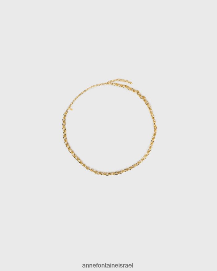 אביזרים Anne Fontaine חגורת שרשרת מתכווננת של חגורת jodelle זהב נשים DL8V8L675