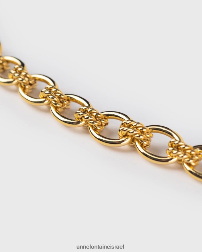 אביזרים Anne Fontaine חגורת שרשרת מתכווננת של חגורת jodelle זהב נשים DL8V8L675