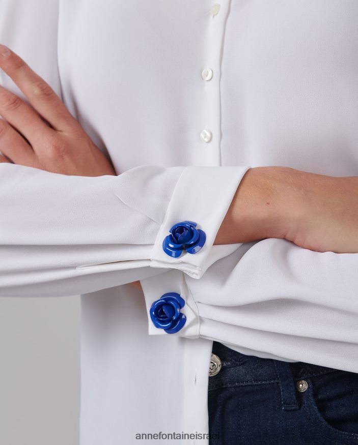 אביזרים Anne Fontaine חפתים neissy חפתים פרחוניים באולטרה כְּחוֹל נשים DL8V8L570