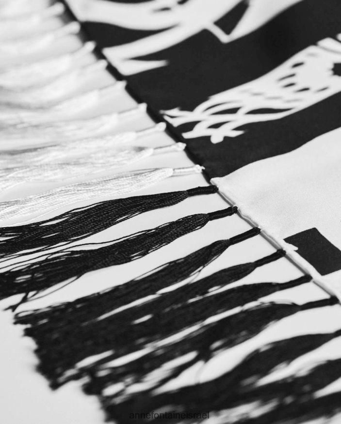 אביזרים Anne Fontaine צעיף tina צעיף משי עם דוגמאות מופשטות פִּרחִי נשים DL8V8L631